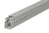 Calha de cablagem 37,5x25x2000 Policloreto de vinilo cinzento pedra RAL 7030