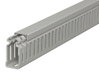 Calha de cablagem 50x25x2000 Policloreto de vinilo cinzento pedra RAL 7030