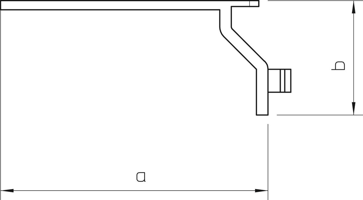 Grampo segurança cabos para LKV/H Poliestireno cinzento claro RAL 7035 – Imagem 2 de 2