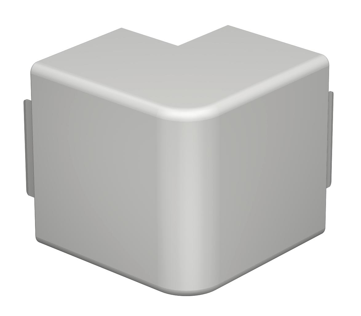 Ângulo externo 60x90mm Policloreto de vinilo branco puro RAL 9010