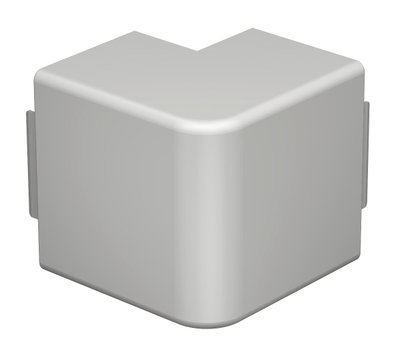 Ângulo externo 60x90mm Policloreto de vinilo branco puro RAL 9010
