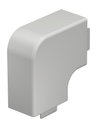 Ângulo plano 40x60mm Policloreto de vinilo branco puro RAL 9010