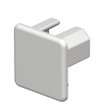 Topo 20x20mm Policloreto de vinilo branco puro RAL 9010