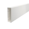 Calha com base perfurada 60x210x2000 Policloreto de vinilo branco puro RAL 9010