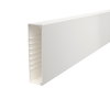 Calha com base perfurada 60x230x2000 Policloreto de vinilo branco puro RAL 9010