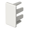 Topo 15x30mm Policloreto de vinilo branco puro RAL 9010