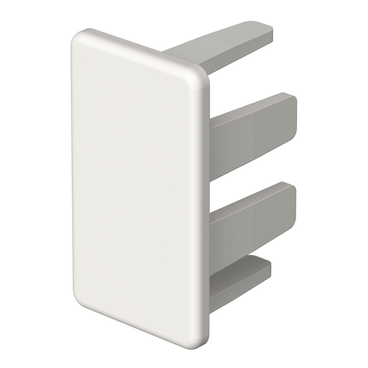 Topo 15x30mm Policloreto de vinilo branco puro RAL 9010