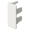 Topo 15x40mm Policloreto de vinilo branco puro RAL 9010
