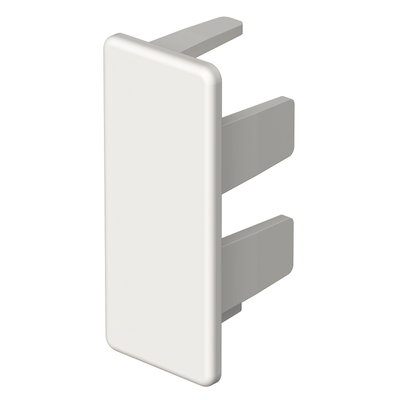 Topo 15x40mm Policloreto de vinilo branco puro RAL 9010