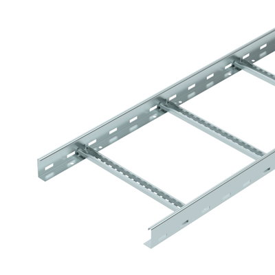 Caminho de cabos tipo escada degrau perfurado, soldado 60x400x3000 Aço galvanizado pelo método Sendzimir zinco