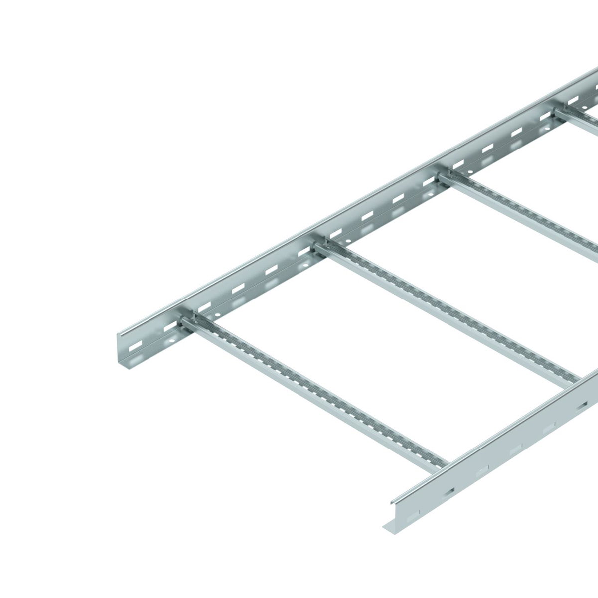 Cable ladder perforated rung, welded 60x600x3000 Aço galvanizado pelo método Sendzimir zinco