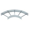 90° bend for cable ladder 110x450 Aço Galvanizado por imersão a quente após maquinação zinco