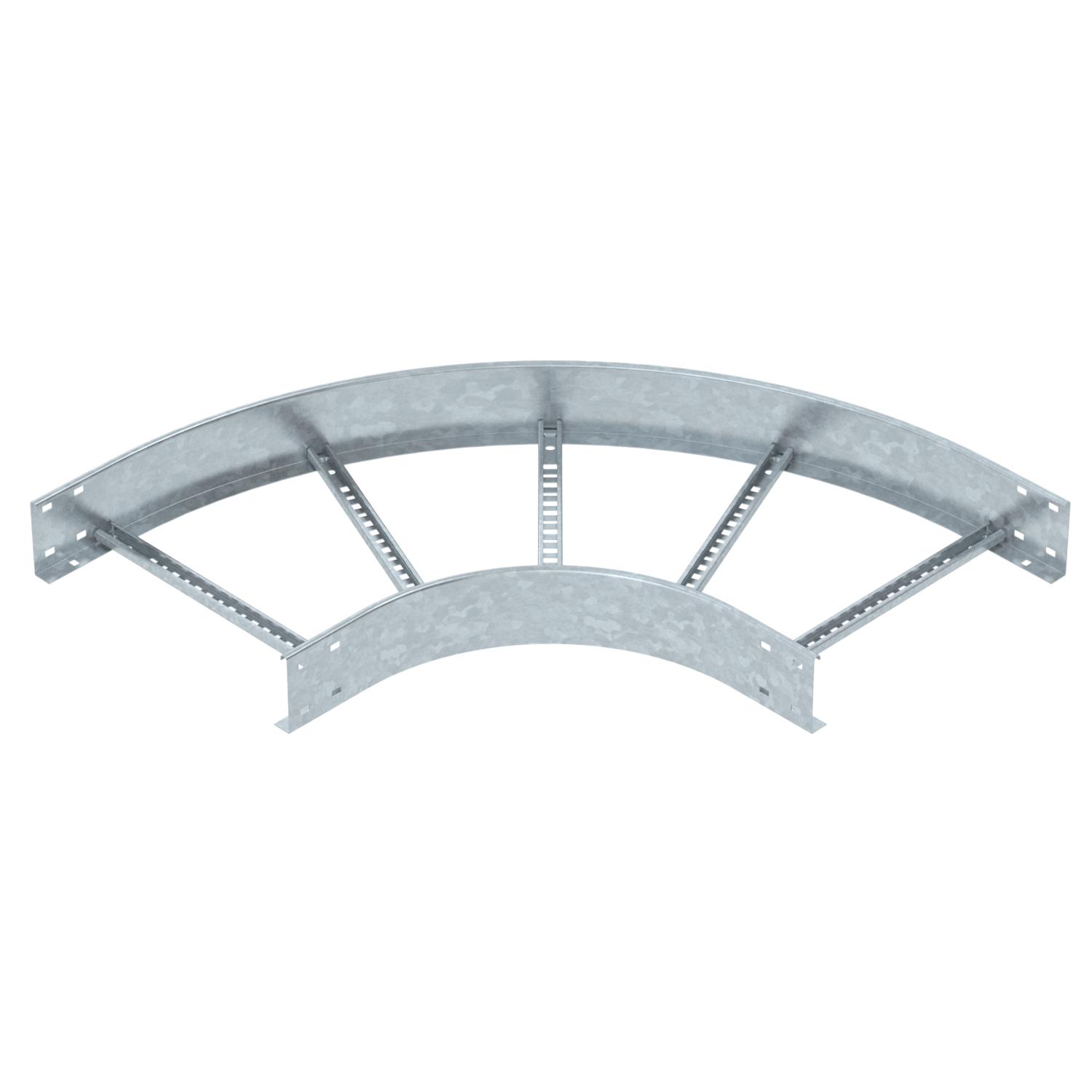 90° bend for cable ladder 110x450 Aço Galvanizado por imersão a quente após maquinação zinco