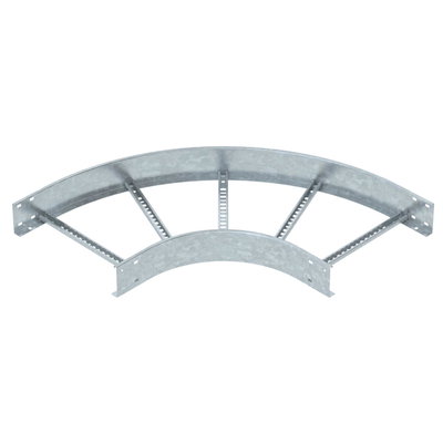 90° bend for cable ladder 110x450 Aço Galvanizado por imersão a quente após maquinação zinco