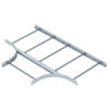 Derivação em T para caminhos de cabos escada 60x600 Aço Galvanizado por imersão a quente após maquinação zinco