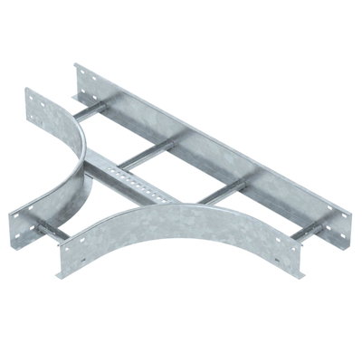 Derivação em T para caminhos de cabos escada 110x200 Aço Galvanizado por imersão a quente após maquinação zinco