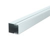 Calha com base perfurada 20x20x2000 Aço galvanizado pelo método Sendzimir zinco