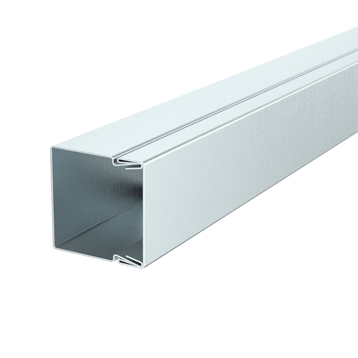 Calha com base perfurada 30x30x2000 Aço galvanizado pelo método Sendzimir zinco