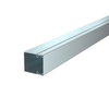 Calha com base perfurada 40x40x2000 Aço galvanizado pelo método Sendzimir zinco