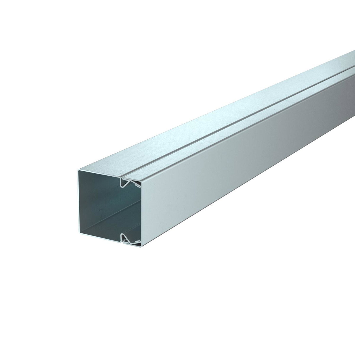 Calha com base perfurada 40x40x2000 Aço galvanizado pelo método Sendzimir zinco