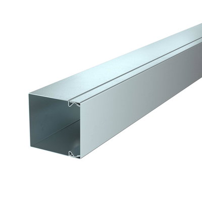 Calha com base perfurada 60x60x2000 Aço galvanizado pelo método Sendzimir zinco