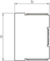 Topo 30x30mm Aço galvanizado pelo método Sendzimir zinco