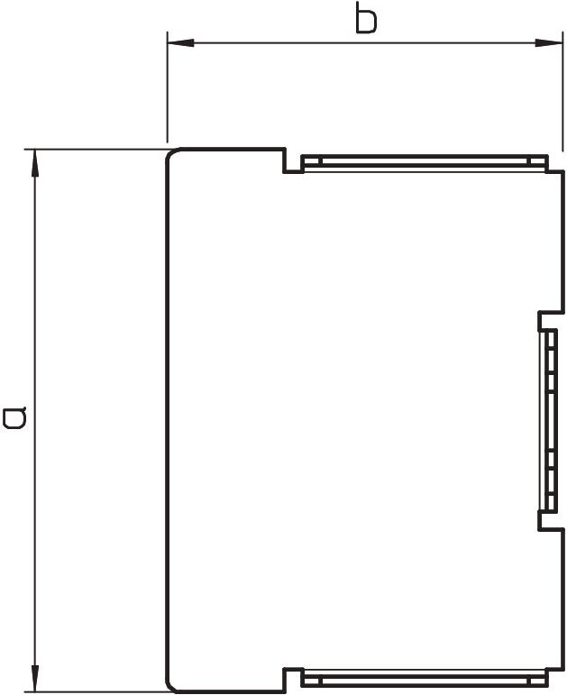 Topo 30x30mm Aço galvanizado pelo método Sendzimir zinco – Imagem 2 de 2