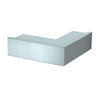Ângulo externo com tampa 60x60mm Aço galvanizado pelo método Sendzimir zinco