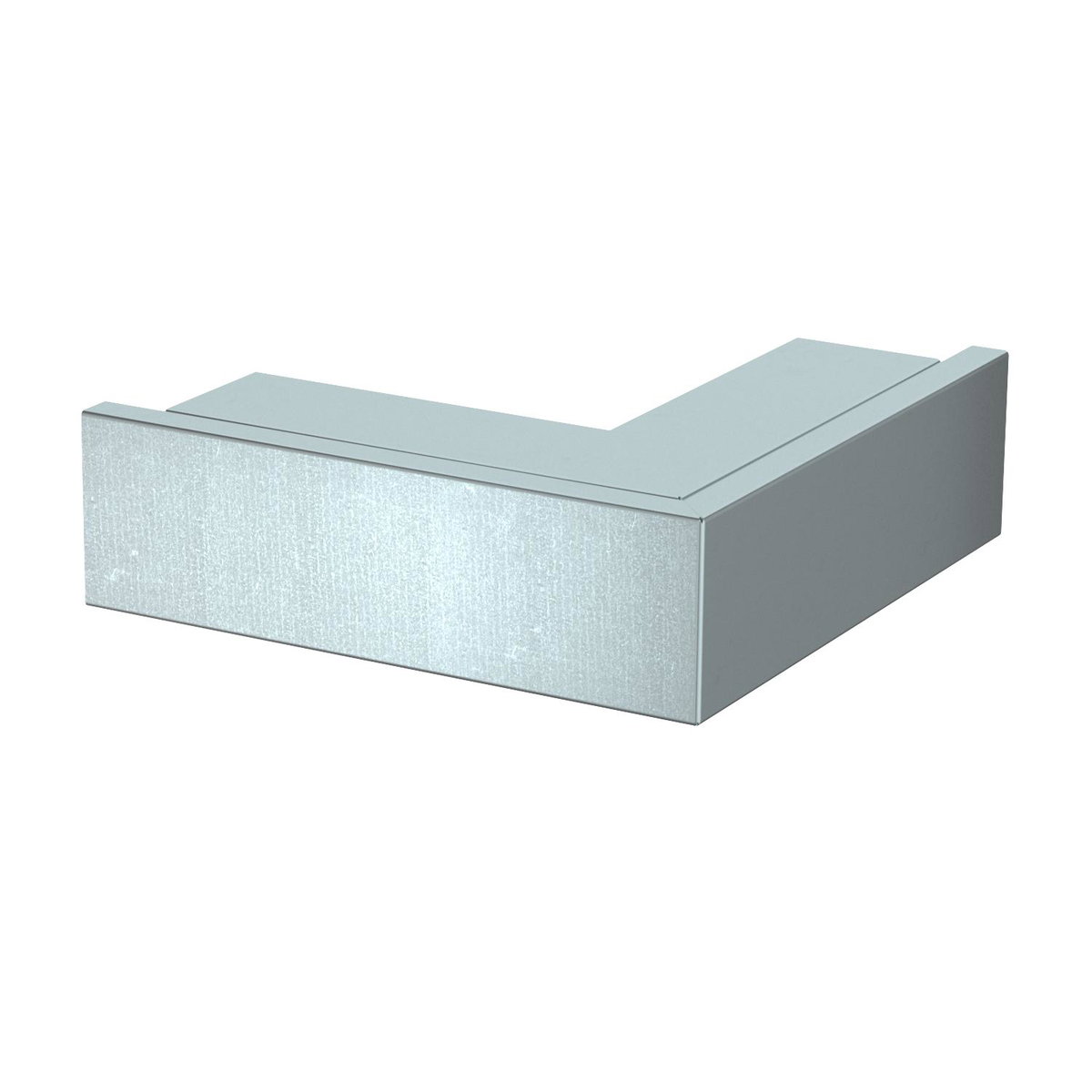 Ângulo externo com tampa 60x60mm Aço galvanizado pelo método Sendzimir zinco