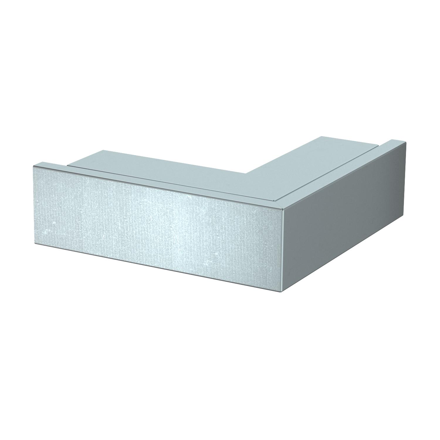 Ângulo externo com tampa 60x60mm Aço galvanizado pelo método Sendzimir zinco