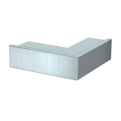 Ângulo externo com tampa 60x60mm Aço galvanizado pelo método Sendzimir zinco
