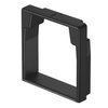 Edge protection ring 60x60mm Elastómero termoplástico preto grafite RAL 9011