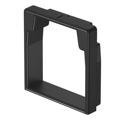 Edge protection ring 60x60mm Elastómero termoplástico preto grafite RAL 9011