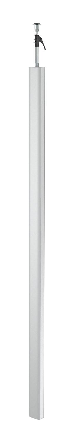 Coluna Chão/teto 3000x80x130 Alumínio anodizado alumínio