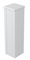 Coluna Chão 500x130x140 Alumínio anodizado alumínio