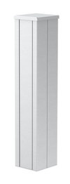 Coluna Chão 675x130x140 Alumínio branco puro RAL 9010
