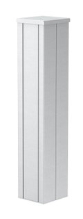 Coluna Chão 675x130x140 Alumínio branco puro RAL 9010