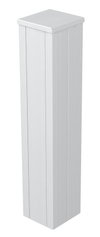 Coluna Chão 675x130x140 Alumínio anodizado alumínio