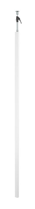 Coluna Chão/teto 3000x70x59 Alumínio branco puro RAL 9010