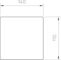 Borracha for ISS140110 140x110x4 Borracha preto