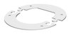 Remate fechado 125x2 Aço branco puro RAL 9010