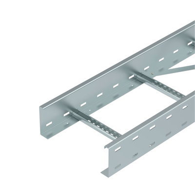 Caminho cabo escada grande vão aba perfurada 110x300x6000 Aço galvanizado pelo método Sendzimir zinco