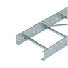 Caminho cabo escada grande vão aba perfurada 110x400x6000 Aço galvanizado pelo método Sendzimir zinco