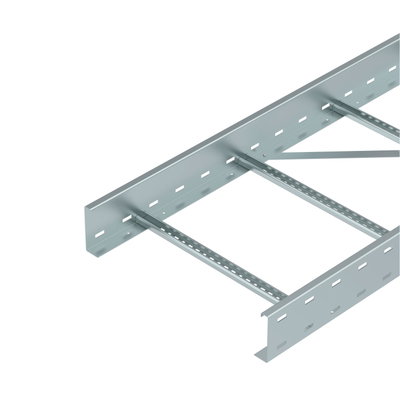 Caminho cabo escada grande vão aba perfurada 110x500x6000 Aço galvanizado pelo método Sendzimir zinco