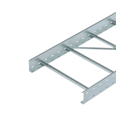 Caminho cabo escada grande vão aba perfurada 110x600x6000 Aço galvanizado pelo método Sendzimir zinco