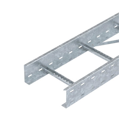 Caminho cabo escada grande vão aba perfurada 110x300x6000 Aço Galvanizado por imersão a quente após maquinação zinco