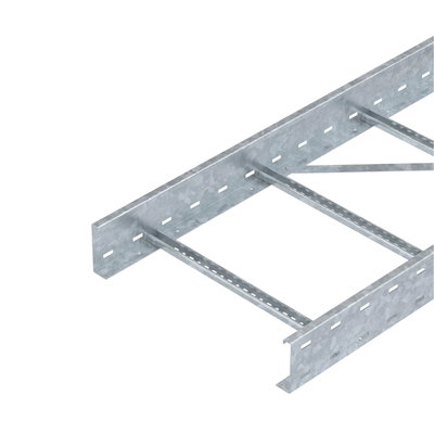 Caminho cabo escada grande vão aba perfurada 110x500x6000 Aço Galvanizado por imersão a quente após maquinação zinco