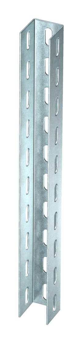 Perfil U perfurado de 3 lados 50x50x500 Aço Galvanizado por imersão a quente após maquinação zinco