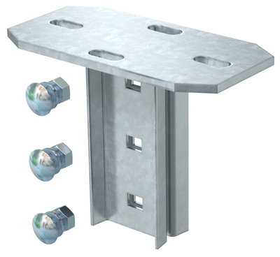 Cabeça de perfil para IS 8 200mm Aço Galvanizado por imersão a quente após maquinação 85µm zinco