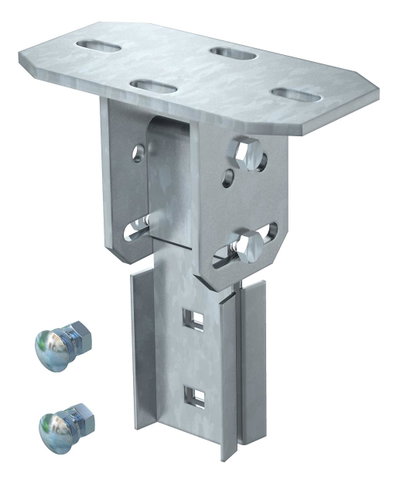 Cabeça de perfil para IS 8, variável na lateral 200mm Aço Galvanizado por imersão a quente após maquinação zinco